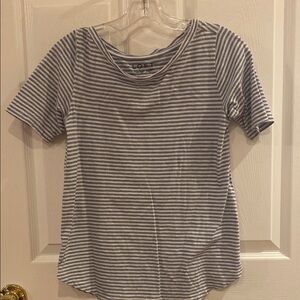 LOFT Vintage Soft Women's Blue Striped Top